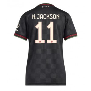 Fotbalové Dres Bayern Munich Nicolas Jackson #11 Dámské Třetí Oblečení 2025-26 Krátký Rukáv